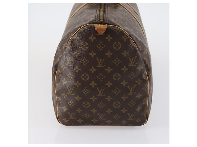 LOUIS VUITTON Borsa Boston Monogram Keepall 55 M41424 LV Auth 150835 Monogramma - vista 4