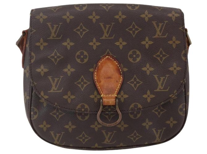 LOUIS VUITTON Monogram Saint Cloud GM Schultertasche M51242 LV Auth 150856 Monogramm - Ansicht 13
