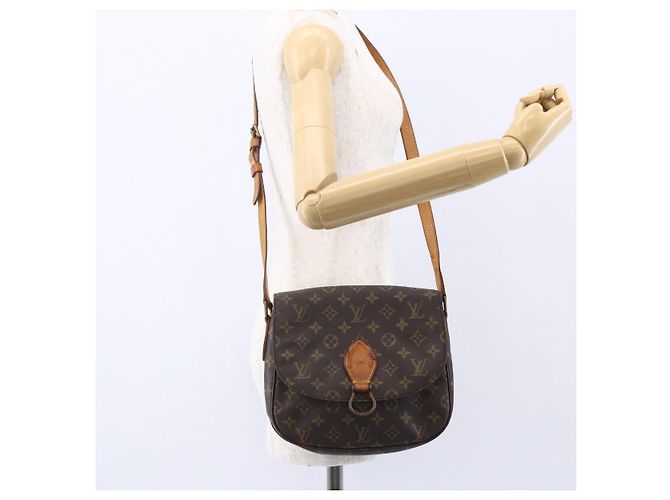 LOUIS VUITTON Monogram Saint Cloud GM Schultertasche M51242 LV Auth 150856 Monogramm - Ansicht 25