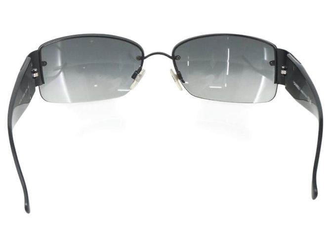 Gafas de sol CHANEL de plástico Negro CC Auth bs31456 - vista 3