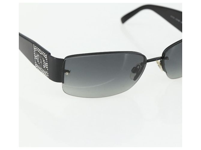 Gafas de sol CHANEL de plástico Negro CC Auth bs31456 - vista 6