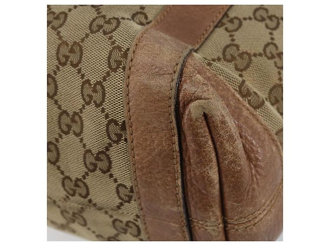 Gucci Borsa Tote Miss GG in Canvas GG Beige Argento 342591 Auth 154584 - vista 12