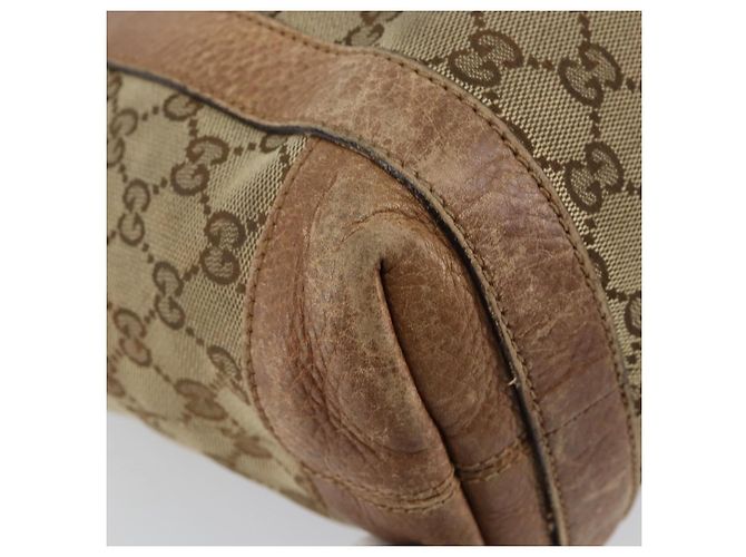 Gucci Borsa Tote Miss GG in Canvas GG Beige Argento 342591 Auth 154584 - vista 13
