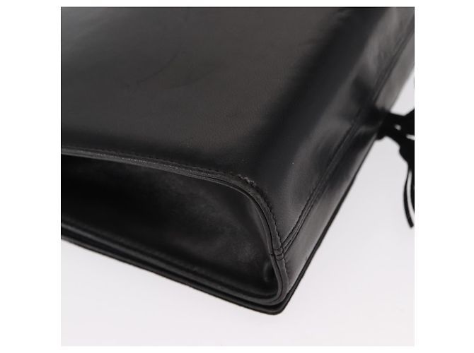 Borsa a Spalla Salvatore Ferragamo in Pelle Nera Oro Auth 153867 Nero D'oro - vista 12