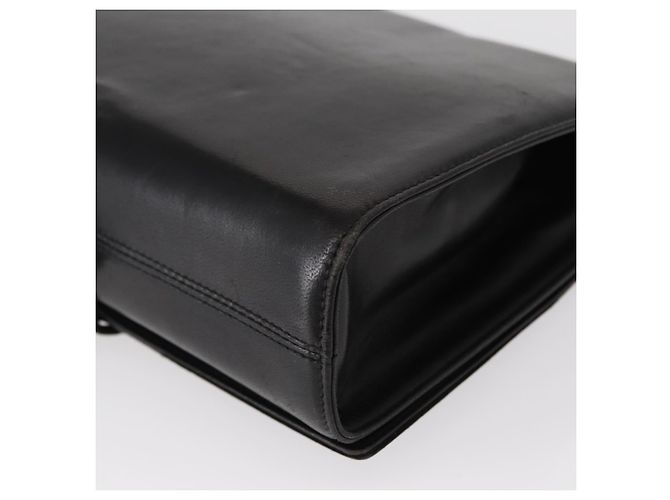 Borsa a Spalla Salvatore Ferragamo in Pelle Nera Oro Auth 153867 Nero D'oro - vista 13