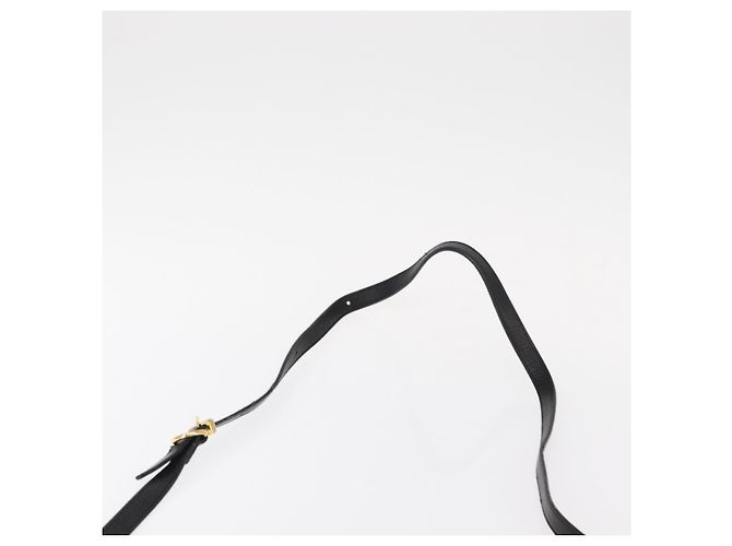 Borsa a Spalla Salvatore Ferragamo in Pelle Nera Oro Auth 153867 Nero D'oro - vista 8