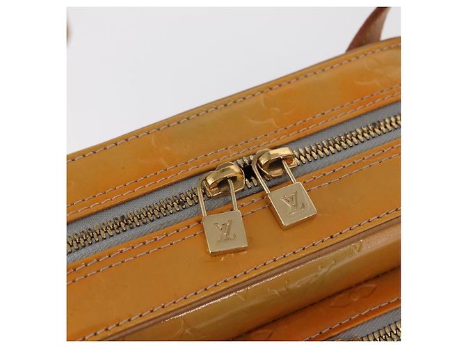 LOUIS VUITTON Monogram Vernis Marley Rucksack Grau M91038 LV Auth 151778 - Ansicht 10