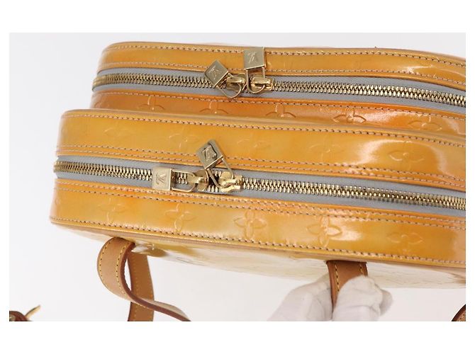 LOUIS VUITTON Monogram Vernis Marley Rucksack Grau M91038 LV Auth 151778 - Ansicht 6