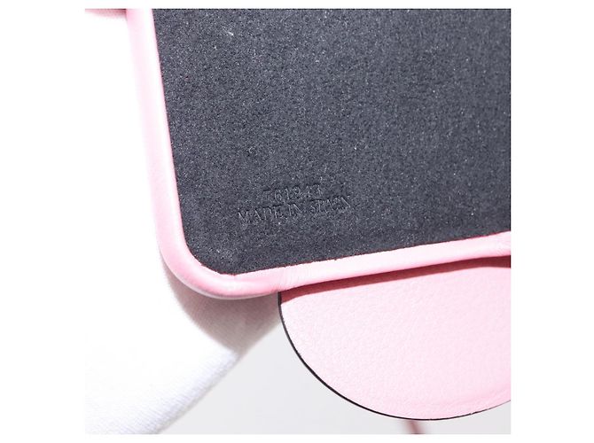 Custodia per iPhone in pelle rosa LOEWE Auth bs31447 - vista 11