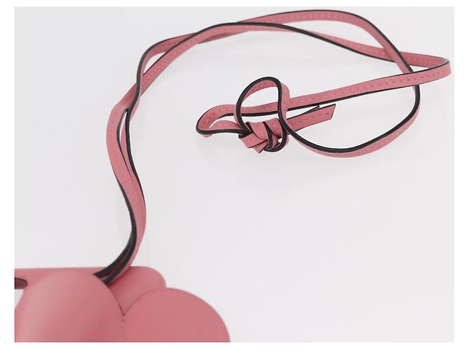 Custodia per iPhone in pelle rosa LOEWE Auth bs31447 - vista 14