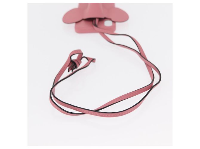 Custodia per iPhone in pelle rosa LOEWE Auth bs31447 - vista 7