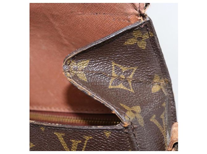 LOUIS VUITTON Bolsa de Ombro Monogram Saint Cloud GM M51242 LV Auth BA8536 Monograma - vista 22
