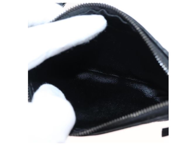 Autre Marque Bolso de cuero con 4 ganchos Bottega Veneta Navy Auth bs29559 Azul marino - vista 11