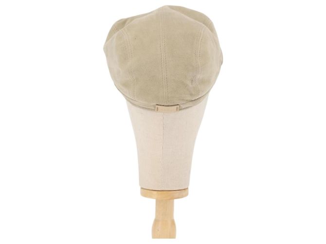 Cappello da Caccia GUCCI Camoscio M Beige Auth hk3163 - vista 3