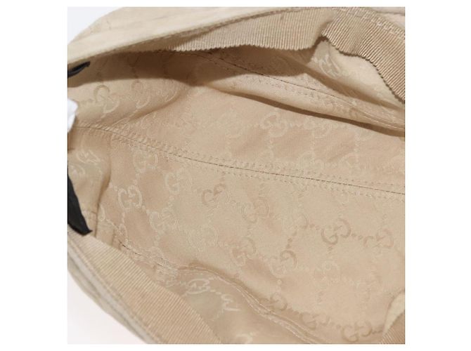 Cappello da Caccia GUCCI Camoscio M Beige Auth hk3163 - vista 9