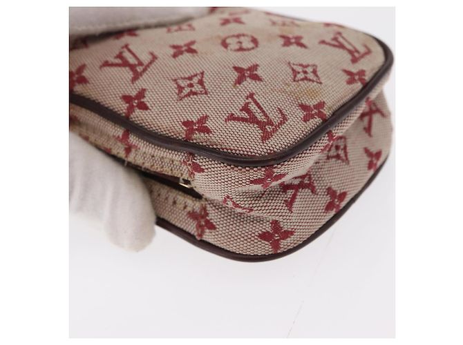 LOUIS VUITTON Pochette Digitale Mini Usu Monogramma Rossa M60001 LV Auth bs31267 Rosso - vista 10