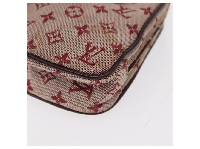 LOUIS VUITTON Pochette Digitale Mini Usu Monogramma Rossa M60001 LV Auth bs31267 Rosso - vista 11