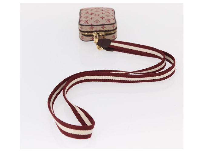 LOUIS VUITTON Pochette Digitale Mini Usu Monogramma Rossa M60001 LV Auth bs31267 Rosso - vista 7