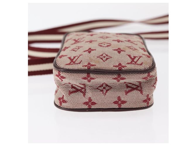 LOUIS VUITTON Pochette Digitale Mini Usu Monogramma Rossa M60001 LV Auth bs31267 Rosso - vista 9