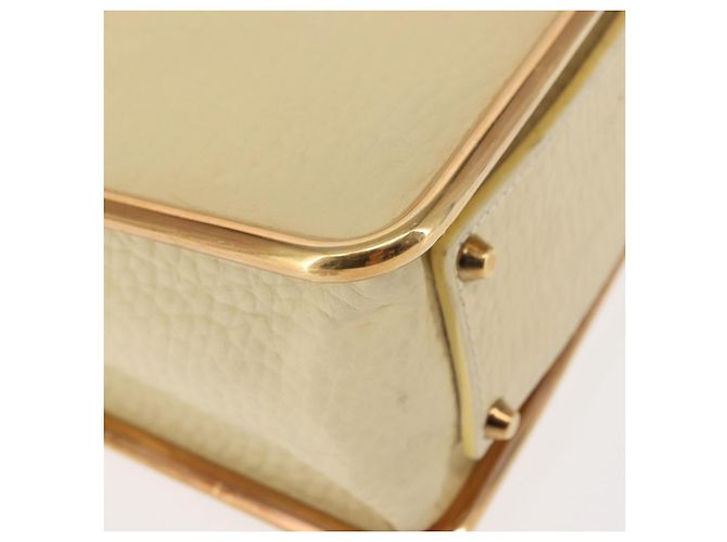 Chloé Borsa a Spalla Chloe Sally in Pelle Beige Oro Auth bs29994 D'oro - vista 10