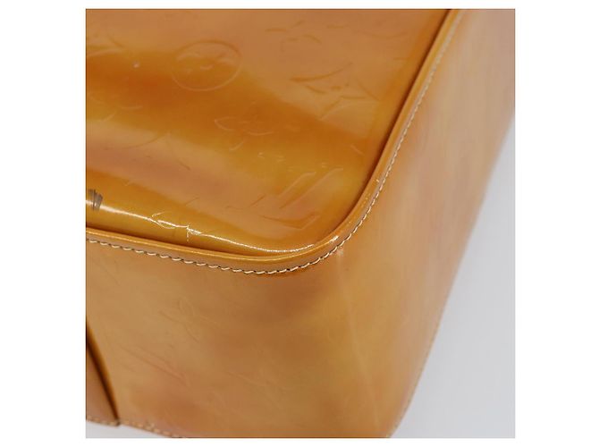 LOUIS VUITTON Borsa Tote Columbus Monogram Vernis Beige M91023 LV Auth th6462 - vista 10
