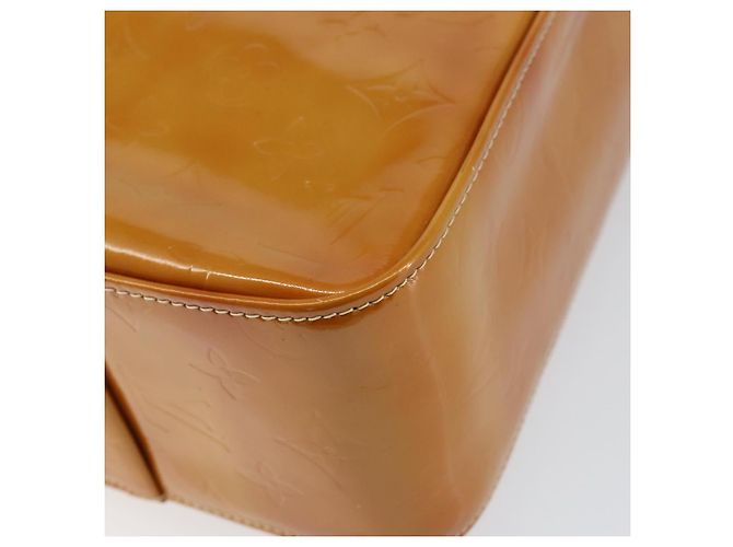 LOUIS VUITTON Borsa Tote Columbus Monogram Vernis Beige M91023 LV Auth th6462 - vista 12