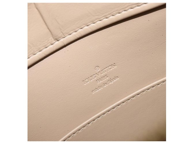 LOUIS VUITTON Borsa Tote Columbus Monogram Vernis Beige M91023 LV Auth th6462 - vista 16