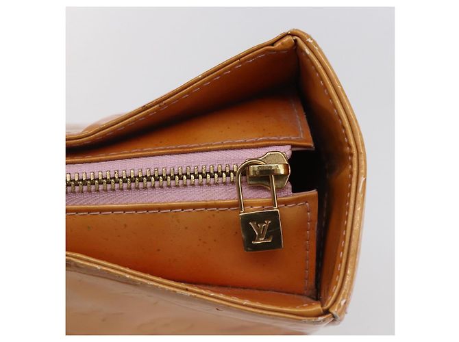 LOUIS VUITTON Borsa Columbus Monogram Vernis Rosa Marshmallow M91032 Auth ep11832 - vista 14