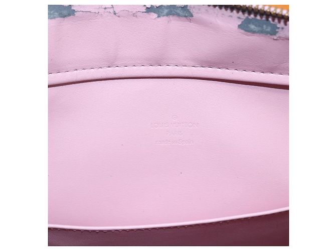 LOUIS VUITTON Borsa Columbus Monogram Vernis Rosa Marshmallow M91032 Auth ep11832 - vista 15