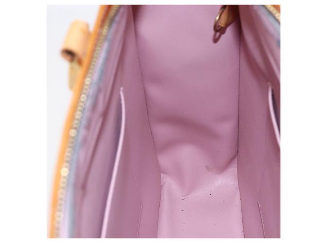 LOUIS VUITTON Borsa Columbus Monogram Vernis Rosa Marshmallow M91032 Auth ep11832 - vista 18