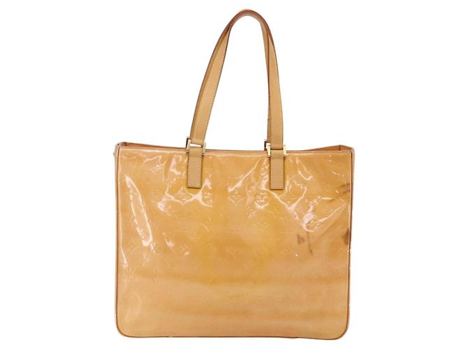 LOUIS VUITTON Borsa Columbus Monogram Vernis Rosa Marshmallow M91032 Auth ep11832 - vista 3