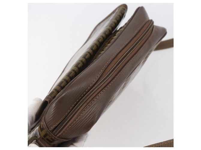 Fendi Bolso de hombro de lona Zucchino beige Auth th6516 - vista 6