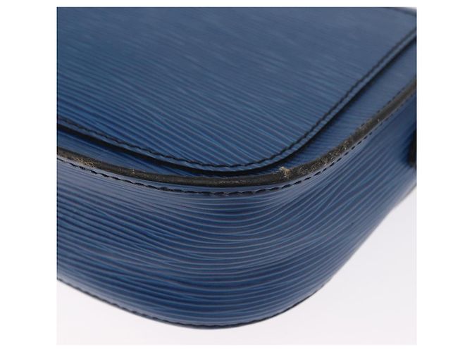 LOUIS VUITTON Borsa a Spalla Epi Saint Cloud PM Blu M52195 LV Auth BA8480 - vista 13