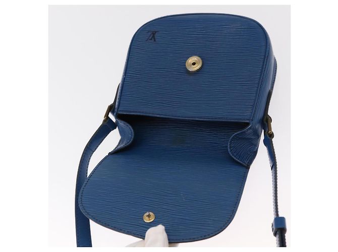LOUIS VUITTON Borsa a Spalla Epi Saint Cloud PM Blu M52195 LV Auth BA8480 - vista 15