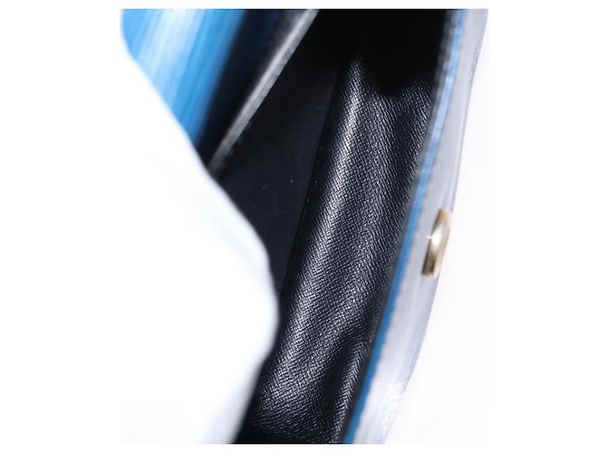 LOUIS VUITTON Borsa a Spalla Epi Saint Cloud PM Blu M52195 LV Auth BA8480 - vista 17