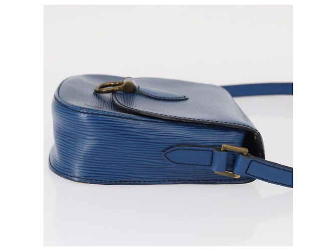 LOUIS VUITTON Borsa a Spalla Epi Saint Cloud PM Blu M52195 LV Auth BA8480 - vista 4