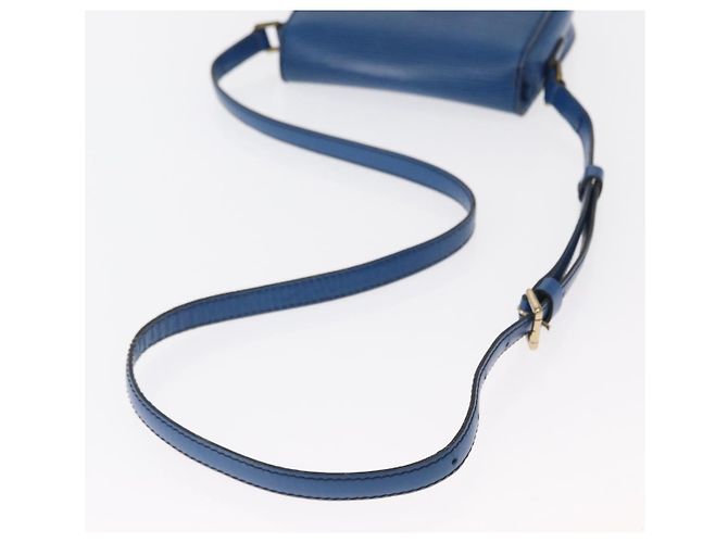 LOUIS VUITTON Borsa a Spalla Epi Saint Cloud PM Blu M52195 LV Auth BA8480 - vista 7
