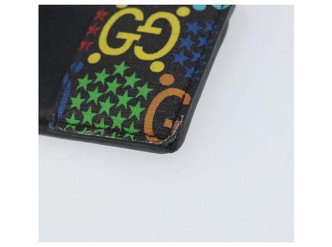 GUCCI GG Psychedelic Card Case Black 601098 Auth 152252 - view 10