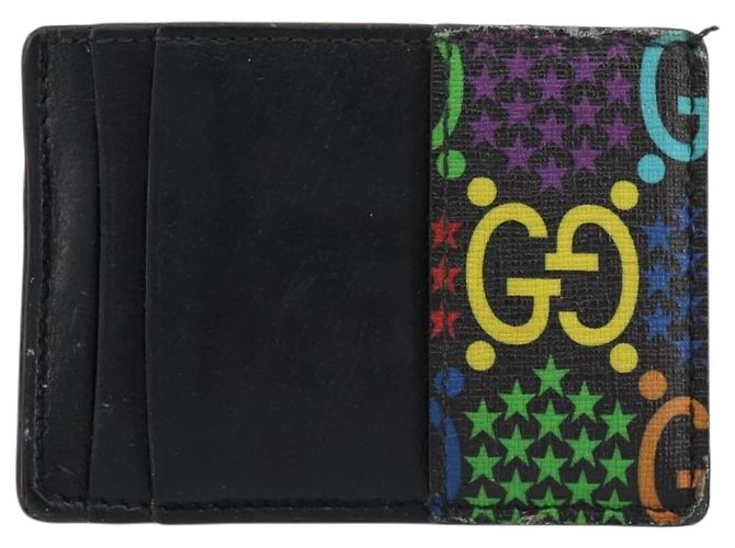 GUCCI GG Psychedelic Card Case Black 601098 Auth 152252 - view 3