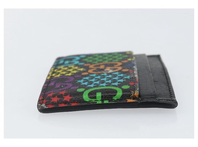 GUCCI GG Psychedelic Card Case Black 601098 Auth 152252 - view 4