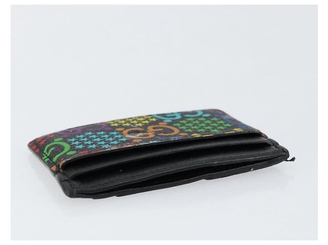 GUCCI GG Psychedelic Card Case Black 601098 Auth 152252 - view 6