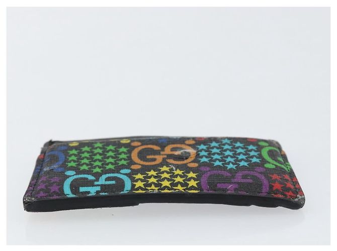 GUCCI GG Psychedelic Card Case Black 601098 Auth 152252 - view 7