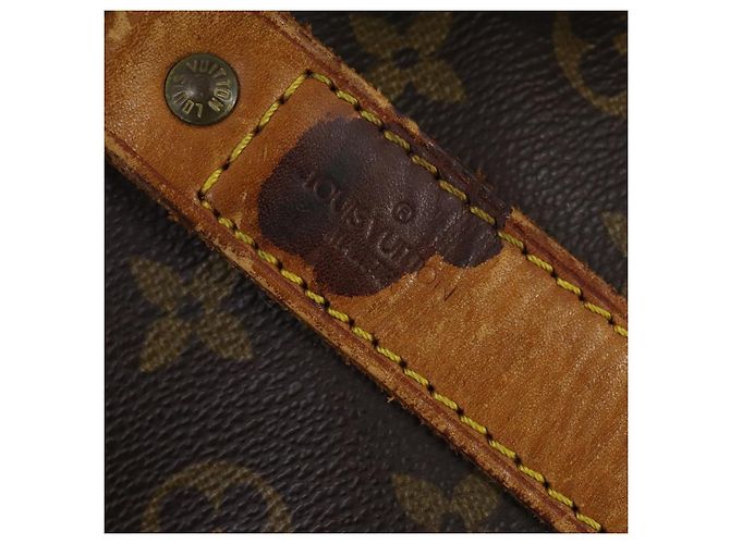 LOUIS VUITTON Monogram Keepall Bandouliere 55 Borsa Boston M41414 LV Auth yk19591 Monogramma - vista 17