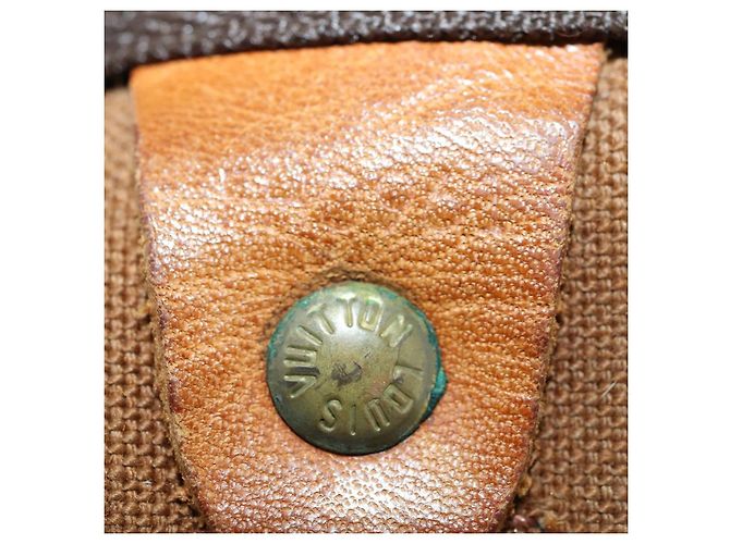 LOUIS VUITTON Monogram Keepall Bandouliere 55 Borsa Boston M41414 LV Auth yk19591 Monogramma - vista 23