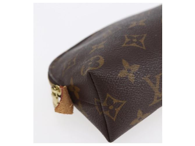 LOUIS VUITTON Pochette Cosmetica Monogram PM Pouch M43998 LV Auth BA8360 Monogramma - vista 9