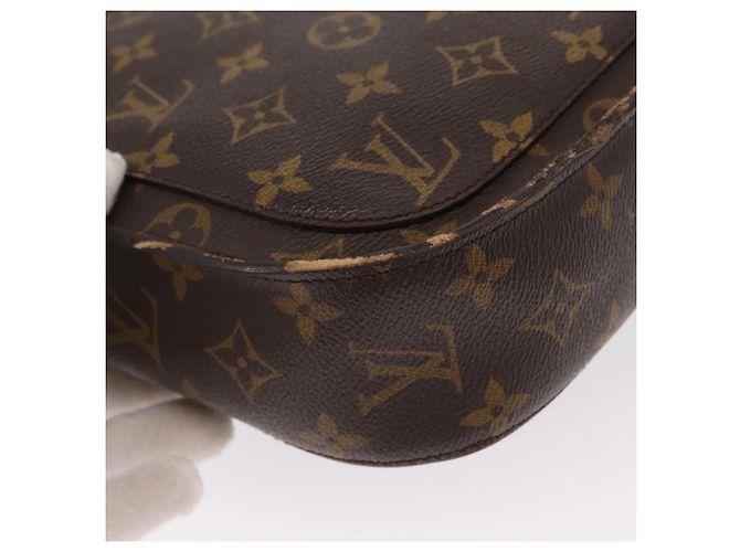 LOUIS VUITTON Borsa a Spalla Monogram Saint Cloud GM M51242 LV Auth BA8283 Monogramma - vista 12