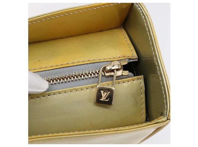 LOUIS VUITTON Bolsa Tote Columbus Monogram Vernis Gris M91028 LV Auth 146210 - vista 14