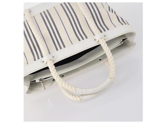 Bolso Tote Nova Check Burberry de Lona 4 piezas Beige Auth bs29616 - vista 17