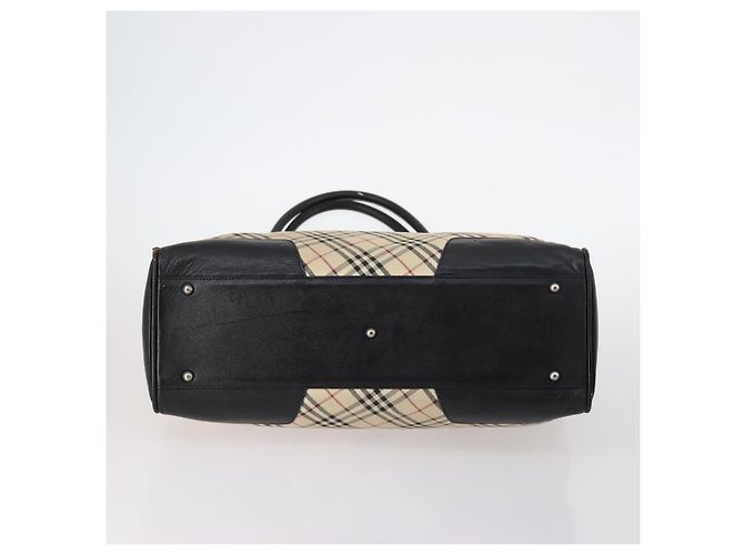 Bolso Tote Nova Check Burberry de Lona 4 piezas Beige Auth bs29616 - vista 6