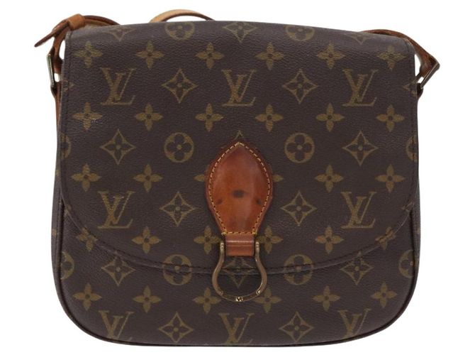 LOUIS VUITTON Borsa a Spalla Monogram Saint Cloud GM M51242 LV Auth BA8282 Monogramma - vista 2